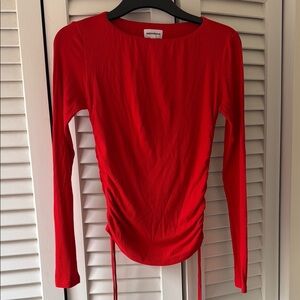 superdown Long Sleeved Ribbed Shirt